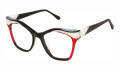 Lulu Guinness L963 Black (BLK) Eyeglasses - Color Image