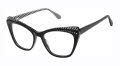 Lulu Guinness L964 Black (BLK) Eyeglasses - Color Image
