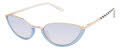 Lulu Guinness L182 Blue (BLU) Sunglasses - Color Image