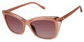 Lulu Guinness L192 Blush / Grey (BLS) Sunglasses - Color Image