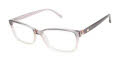 Lulu Guinness L217 Grey Blush (GRY) Eyeglasses - Color Image