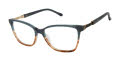 Lulu Guinness L925 Green Fade (GRN) Eyeglasses - Color Image