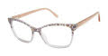 Lulu Guinness L931 Grey Rose Gold (GRY) Eyeglasses - Color Image