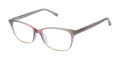 Lulu Guinness L932 Grey Pink Purple Fade (GRY) Eyeglasses - Color Image