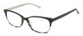 Lulu Guinness L932 Black Ivory (BLK) Eyeglasses - Color Image