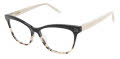 Lulu Guinness L936 Black Ivory (BLK) Eyeglasses - Color Image