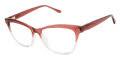 Lulu Guinness L936 Raspberry (RAS) Eyeglasses - Color Image