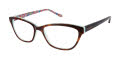 Lulu Guinness L213 Tortoise Mint (TOR) Eyeglasses - Color Image