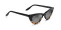 Maui Jim Lychee - 891 Black Gloss with Tokyo Tortoise Neutral Grey MauiGradient® PolarizedPlus2 Lens (GS891-02) Sunglasses - Color Image