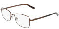 Marchon M-2040 Matte Coffee Eyeglasses - Color Image