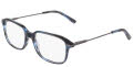 Marchon M-3033 Blue Horn Eyeglasses - Color Image
