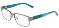Marchon M-6510 Semi Matte Gunmetal Eyeglasses - Color Image