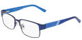 Marchon M-6510 Semi Matte Blue Eyeglasses - Color Image