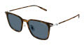 Mont Blanc MB0354S Havana /Blue Lens (004) Sunglasses - Color Image