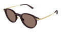Mont Blanc MB0362S Brown-Gold / Brown Lens (003) Sunglasses - Color Image