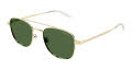 Mont Blanc MB0363S Gold / Green Lens (002) Sunglasses - Color Image