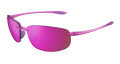 Maui Jim Hookipa Shiny Trans Cyclamen Pink / MAUI Sunrise (P407-09) Sunglasses - Color Image