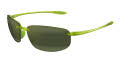 Maui Jim Hookipa Shiny Transparent Light Green / Maui HT (HT407-15) Sunglasses - Color Image