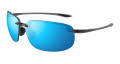 Maui Jim Hookipa Xlarge Translucent Grey / Blue Hawaii (B456-14A ) Sunglasses - Color Image