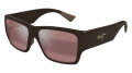 Maui Jim Kaolu Shiny Brown / Maui Rose (R614-01) Sunglasses - Color Image