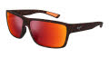 Maui Jim Uila Matte Dark Havana w/Orange (RM661-10A) Sunglasses - Color Image