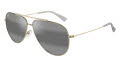 Maui Jim Hauoli Shiny Light Gold w/Crystal/Neutral Grey (665-16A) Sunglasses - Color Image