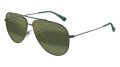Maui Jim Hauoli Shiny Dark Ruthenium/Maui HT (HT665-17A) Sunglasses - Color Image