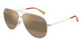 Maui Jim Hauoli Shiny Lt Gold w/Orange&Yellow/HCL Bronze (H665-16B) Sunglasses - Color Image