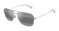 Maui Jim Naauao Shiny Silver w/Crystal (675-17A) Sunglasses - Color Image