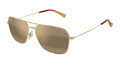 Maui Jim Naauao Shiny Light Gold w/Red & Brown (H675-16) Sunglasses - Color Image