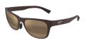 Maui Jim Kapeau Metal Matte Brown / HCL Bronze (H684-01) Sunglasses - Color Image