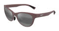 Maui Jim Hulahe Metal Matte Dark Rose with Neutral Grey Lens Glass BI Gradient (685-09) Sunglasses - Color Image