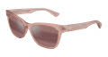 Maui Jim Hiwahiwa Shiny Transparent Antique Pink/Maui Rose (R689-09) Sunglasses - Color Image