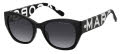 Marc Jacobs MARC 807/S Black/Grey Grad (1100L3) Sunglasses - Color Image