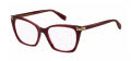 Marc Jacobs MJ 1096 Burgundy (LHF) Eyeglasses - Color Image
