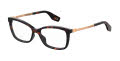 Marc Jacobs Marc 306 Dark Havana (0086) Eyeglasses - Color Image