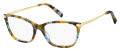 Marc Jacobs Marc 400 Havana Azure (0ISK) Eyeglasses - Color Image