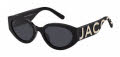 Marc Jacobs Marc 694/G/S Black White (80S) Sunglasses - Color Image