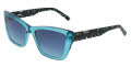 DKNY DK554S CRYSTAL TURQUOISE (430) Sunglasses - Color Image