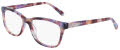 Nine West NW5214 Purple Tortoise (411) Eyeglasses - Color Image