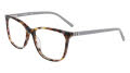 Marchon M-5015 Tortoise With Grey (060) Eyeglasses - Color Image