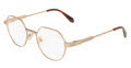 Salvatore Ferragamo SF2605 Matte Gold (711) Eyeglasses - Color Image
