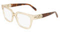 Salvatore Ferragamo SF3056 Transparent Beige (259) Eyeglasses - Color Image