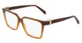 Salvatore Ferragamo SF3059 Transparent Caramel Gradient (266) Eyeglasses - Color Image