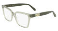 Salvatore Ferragamo SF3060 Transparent Sage (313) Eyeglasses - Color Image