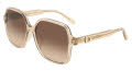 Salvatore Ferragamo SF2069SELB Transparent Beige (259) Sunglasses - Color Image
