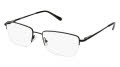 Marchon M-2016 Satin Black (002) Eyeglasses - Color Image