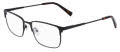 Marchon M-2021 Matte Black (002) Eyeglasses - Color Image
