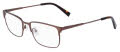 Marchon M-2021 Matte Brown (200) Eyeglasses - Color Image