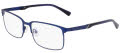 Marchon M-2036 Matte Navy (414) Eyeglasses - Color Image